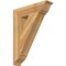 Ekena Millwork Traditional Traditional Rough Sawn Bracket, Western Red Cedar, 6"W x 26"D x 34"H BKT06X26X34TRA01RWR - alternate 1